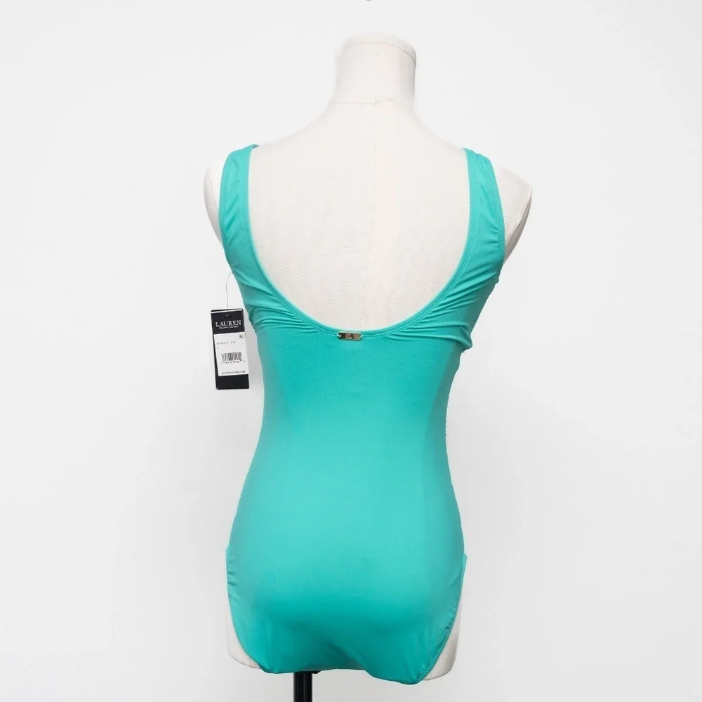 Lauren Ralph Lauren Beach Club Ruffle One Piece Swimsuit‎